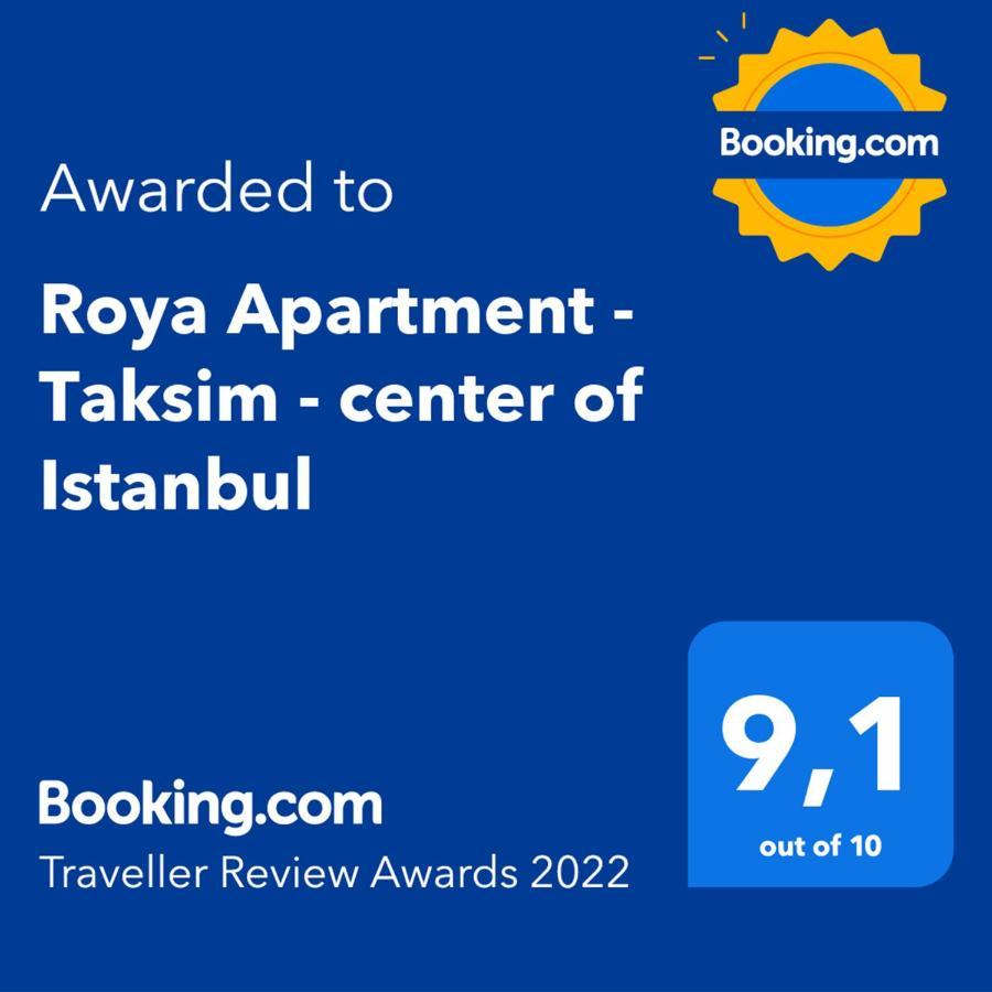 Roya Apartment Taksim - Center Of The Stambuł Zewnętrze zdjęcie