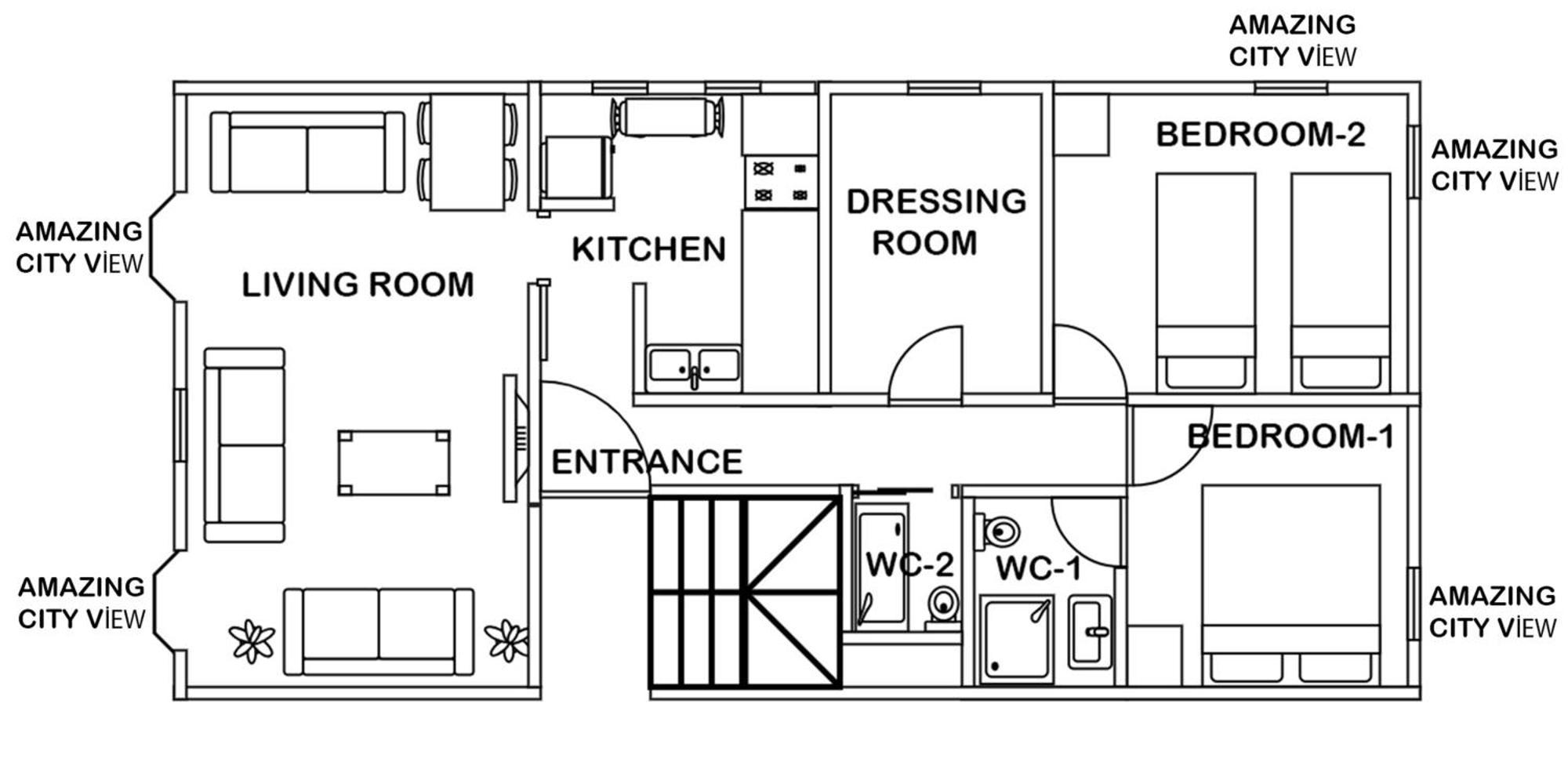 Roya Apartment Taksim - Center Of The Stambuł Zewnętrze zdjęcie